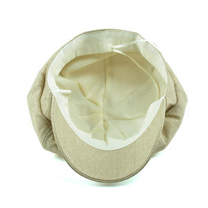 FF4319 빈티지 여성 8 패널 베레모 모자 프랑스 카비 화가 아이비 모자 통기성 코튼 린넨 뉴스 보이 모자 - Product Image 6