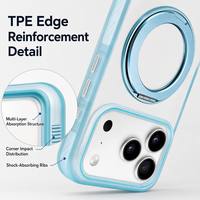 Funda de Acrílico Esmerilado para iPhone 18 Pro Max, con Soporte Magnético, Resistente a Impactos, Personalizable al por Mayor