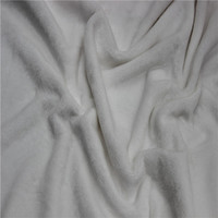 Tissu en peluche brossé, nouvelle étoffe velours pour confection de vêtements