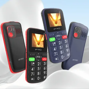 뜨거운 판매 큰 버튼 오래된 휴대 전화 더블 SIM 카드 키보드 오래된 휴대 전화 SOS 큰 버튼 오래된 휴대 전화