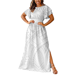 sachin and babi light blue dress White Premium High Neck lace Structured Mini Dress main image 1