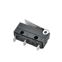 Micro-interrupteur électrique étanche scellé 25T120 5A 125/250VAC 3A 30VDC SPDT à levier à action rapide pour machine à café