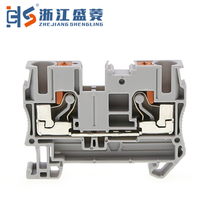 ELYC PT2.5 2.5mm Wire Cable Spring Strip Plug-in AWG24-12 4-Pole Copper Quick Lock <strong>Terminal</strong> Block <strong>Connector</strong> 32A Max - Product Image 6