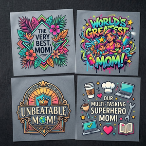 Diseños de Transferencia de Calor Personalizados de Dibujos Animados para Camisetas y Prendas - Impresión en Serigrafía Ecológica y Duradera para Transferencias al por Mayor - Product Image 2