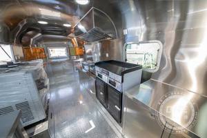 Carts Pizza Truck BBQ Kitchen Mobile Fast Food Restaurant Taco <b>Concession</b> Food <b>Trailer</b> Cartv Mirror-finish Stainless Steel - Product Image 4