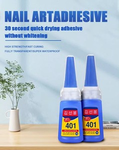 Adhesivo Acrílico AODEGU <span class=keywords><strong>Super</strong></span> Adhesive 401, Adhesivo para Uñas de Secado Rápido en 10 Segundos, 20g, Pegamento para Calzado y Carpintería, Directo de Fábrica - Product Image 2