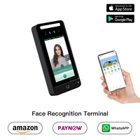 Sistema de Control de Acceso con Reconocimiento Facial TM-AI26F, Pantalla Táctil HD de 4.5 Pulgadas, Resistente a la Intemperie, Sistema Biométrico de Entrada, Sistema Operativo Linux