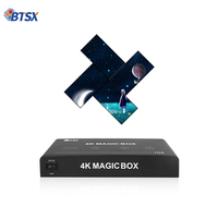 Procesador de Video Creativo 4K60, Dispositivo de Control Mágico con Empalme de 4 Pantallas, Superposición de 10 Capas, Reproductor Integrado para Señalización Digital