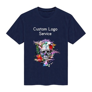 Camiseta personalizada Led suelta Unisex con impresora Dtg de poliéster y algodón de alta calidad - Product Image 1