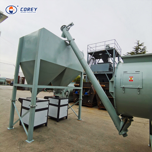 Mélangeur de poudre en acier au carbone haute capacité et robuste avec vis sans fin, machine autonome pour ligne de mélange de matériaux en vrac - Product Image 1