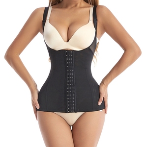 Tops moldeadores de cuerpo de gran tamaño para <span class=keywords><strong>mujer</strong></span>, camisola de ajuste de cintura con control de barriga para moldeadores de <span class=keywords><strong>Amazon</strong></span> - Product Image 4