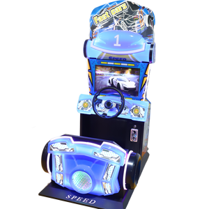 Máquina de Juego Educativa de Carreras con Monedas para Parques de Diversiones, Simulador Arcade con Interfaz en Inglés para Niños, para Conducir en Salas de Juego - Product Image 1