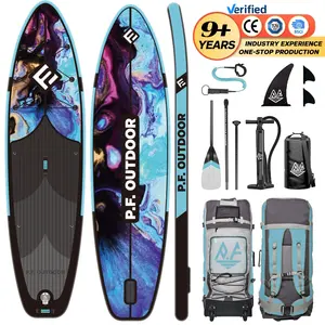 Hot Sale Custom Foldable Inflatable Stand Up Paddle Board Inflatable Paddle Board Inflatable SUP Board With Accessories