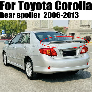 Aileron arrière pour Toyota Corolla, matériau ABS, aileron arrière de voiture, primer, aileron arrière 2006-2013, aileron arrière avec lumière LED - Product Image 1