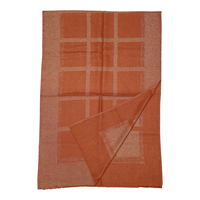 Écharpe longue à carreaux pour femme, anti-bactérienne, respirante, durable, légère, séchage rapide, toutes saisons