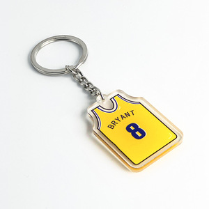 Porte-clés en acrylique <span class=keywords><strong>de</strong></span> haute qualité en forme <span class=keywords><strong>de</strong></span> maillot <span class=keywords><strong>de</strong></span> basket-ball, porte-clés en forme <span class=keywords><strong>de</strong></span> t-shirt <span class=keywords><strong>de</strong></span> star <span class=keywords><strong>de</strong></span> basket-ball, <span class=keywords><strong>cadeau</strong></span> idéal <span class=keywords><strong>pour</strong></span> les fans - Product Image 6