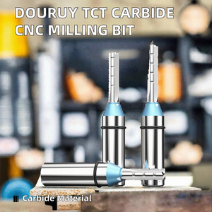 YUFU TCT Series Carbide Milling Cutter CNC Router Bit ODM/OEM Customizable 60HRC MDF <b>Wood</b> Router Bits 1/2 Shank <b>Wood</b> <b>Cutting</b> - Product Image 2