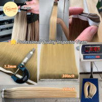 Nouvelle Collection 2026 : Cheveux Humains Vierges Double Drawn 100% Naturels Remy Non Traités, Tissage G Tape – Vente en Gros pour Fabricants