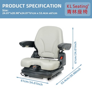 Asiento de carretilla elevadora New Condition KL01 para industrias minoristas Voltaje de 48V - Product Image 3