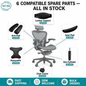 Pièces de rechange pour support lombaire en PU de l'usine KEDE, compatibles avec le support dorsal de la <span class=keywords><strong>chaise</strong></span> Herman Miller <span class=keywords><strong>Aeron</strong></span> - Product Image 6