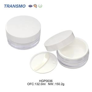 Emballage écologique en plastique pour crème pour le cou ou le visage, soin de la peau, pot de crème de 100 ml ou 130 ml avec applicateur - Product Image 3