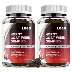 Oem/Odm Veganistische Maca-Wortelgummies Voor Volwassen Mannen Immuun-En Energieondersteuning Voor Spierverbetering-Gemaakt Met Maca-Gummies