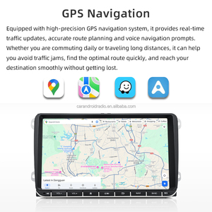 Autoradio Android 9 pouces pour VW <span class=keywords><strong>Volkswagen</strong></span> Golf Polo Tiguan Passat CC Jetta Caddy avec Carplay sans fil, GPS et écran tactile - Product Image 3
