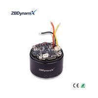 ZBDynamiX Motor de CC de Alto Torque con Relación de Reducción 25:1, 48V, Módulo de Actuadores para Articulaciones de Robots, Encoder para Robots Humanoides de IA, OEM