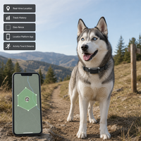 Collier GPS 4G pour animaux de compagnie G58, vente en gros usine, étanche IP67 avec suivi de localisation en direct et clôture géographique longue portée pour chiens et chats