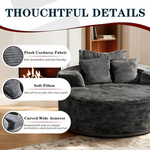 ¡Grandes Ofertas 2026! Sofá Chaise Longue Comprimido al Vacío Estilo Italiano para el Hogar, Venta al por Mayor en Guangzhou - Product Image 5