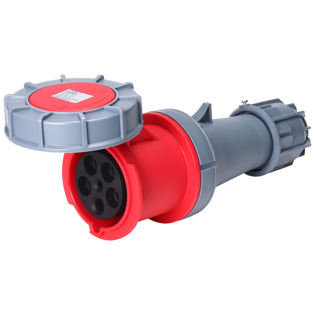 HFE 0352 Manufacture 63A 3 Phase 5 Pin 380V Industrial Plug and Socket IP67 CE for Red