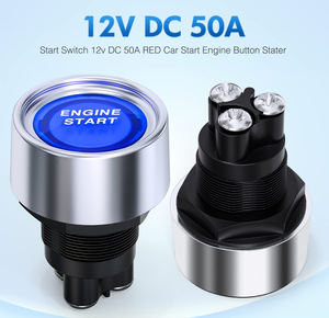 Atv Schakelaar Paneel Start Knop 12V Dc 50a Spst Aan Uit Momentele Schakelaar Start Motor Knop Auto Tuimelschakelaar Voor Racen - Product Image 4