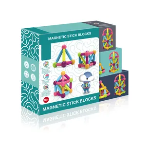 38 PCS sfere magnetiche asta magnetica costruzione giocattolo per bambini