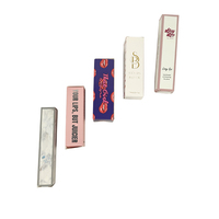 Boîte à rouge à lèvres en papier avec estampage or de qualité supérieure, conception de logo personnalisé, emballage cosmétique, boîte à gloss