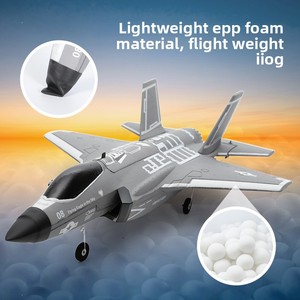 Avión de Combate <span class=keywords><strong>RC</strong></span> FX935 <span class=keywords><strong>F35</strong></span> de Simulación, Avión <span class=keywords><strong>RC</strong></span> de Espuma con Giroscopio 6G/3D, Juguete de Modelo de Aeronave para Niños - Product Image 4