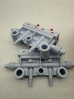Accessoires pour machines à tisser textiles Saurer, Pièces de rechange pour torsadeuses Volkmann, Vanne centrale blanche en plastique pour métier à tisser