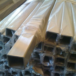 โรงงานขายส่งท่อเหล็กสี่เหลี่ยมสแตนเลส 201 202 301 304 304L 321 316 316L - Product Image 5