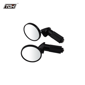 Rétroviseur de <span class=keywords><strong>moto</strong></span> en alliage d'aluminium de qualité supérieure, rétroviseur avant avec filetage de 10 mm, noir, universel pour scooter et <span class=keywords><strong>moto</strong></span> - Product Image 1