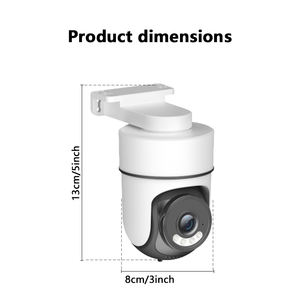 ワイヤレスWiFiパンチルトインテリジェント監視カメラホームセキュリティリモートネットワークビデオレコーダースマートカメラWifi - Product Image 3