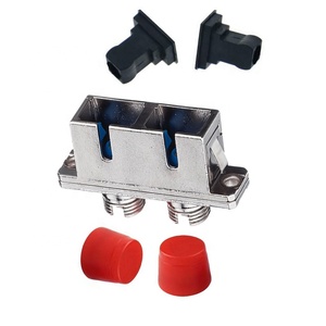 Coupleur de fibre optique monomode UPC femelle SC/FC double cœur duplex à coque métallique à faible perte d'insertion pour télécommunications - Product Image 4