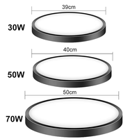 70W Macaron Moderne LED Plafonnier Éclairage Rond Luminaire Salon Surface Monté Panneau Lampe/Led Plafonnier/Lumière Led Led