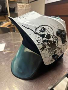 <span class=keywords><strong>Masque</strong></span> de soudage à assombrissement automatique PAPR avec décalcomanie de ventilation Casque de soudage avec respirateur - Product Image 3