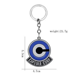 Hot 20 Designs Seven Star Wish Beads Colgante Llavero de plástico Personaje de anime Goku llavero logo Collar con colgante de <span class=keywords><strong>metal</strong></span> para hombres - Product Image 6