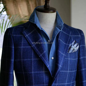 <span class=keywords><strong>Costume</strong></span> <span class=keywords><strong>Bespoke</strong></span> pour hommes, en laine personnalisé, de qualité supérieure, vente directe d'usine - Product Image 1