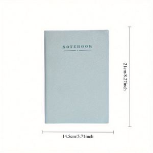 Customizable A5 Softcover PU <b>Leather</b> <b>Notebook</b> with Thread Sewing Perfect Binding Thick Durable Paper Personalized Gift Journals - Product Image 4