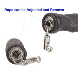 Poignée de gymnastique en Pvc réglable avec Logo de Fitness, saut à grande vitesse - Product Image 4