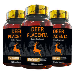 カスタムラベル鹿プラセンタサプリメントカプセルアンチエイジング化合物コラーゲン鹿プラセンタピルカプセル - Product Image 2