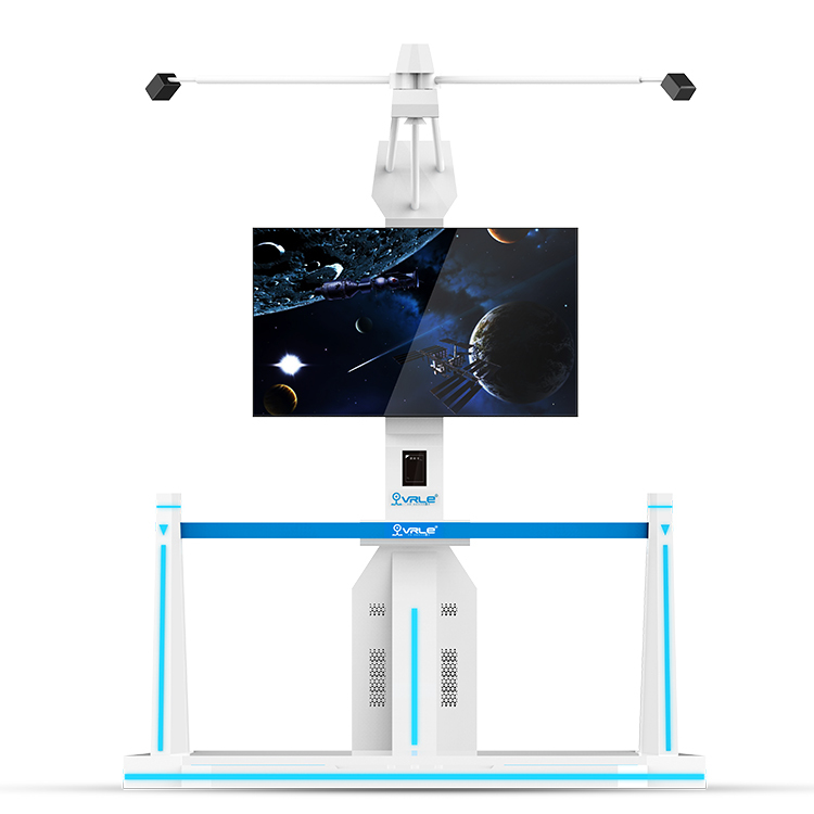 360 degrés immersive 9d simulateur de réalité virtuelle plate-forme debout vr tapis roulant pour d'arcade de réalité virtuelle