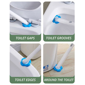 Sinh thái thân thiện nhà vệ sinh dùng một lần pit tông bàn chải có thể thay thế miếng bọt biển đầu treo tường chủ vệ sinh nhà sạch hơn - Product Image 5