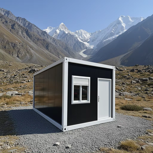 Magnifique maison conteneur modulaire extensible en panneaux sandwich préfabriqués, design moderne, pour appartement extérieur, petite et détachable - Product Image 2